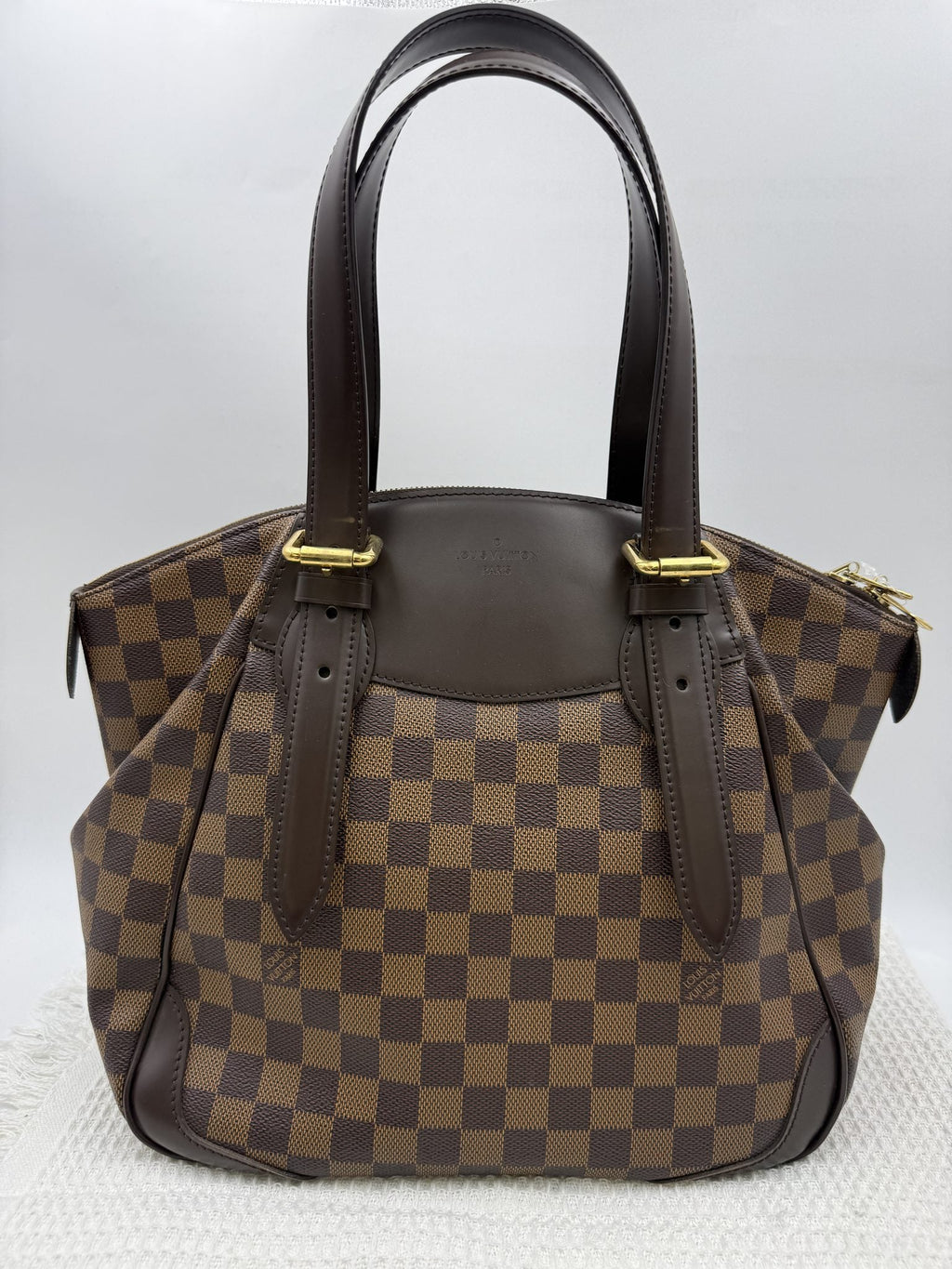Louis Vuitton Verona PM - Damier Ebene detail view 2