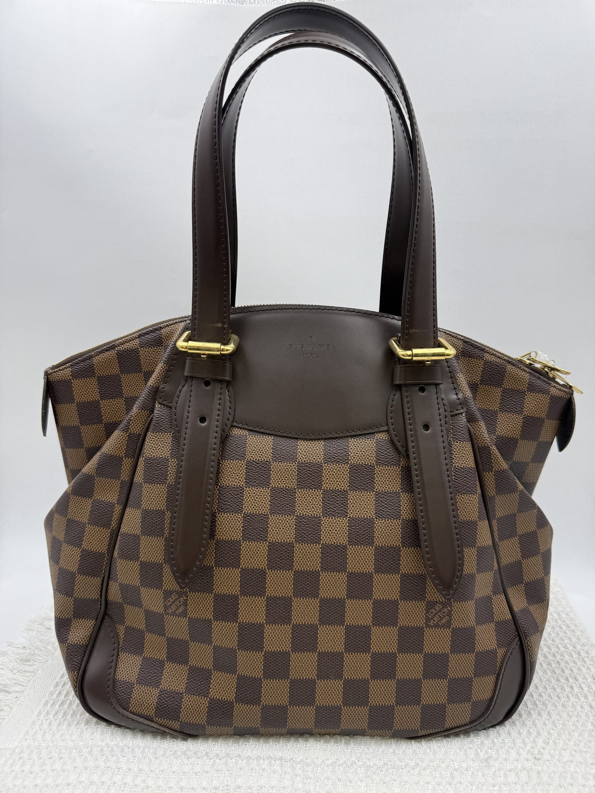 Louis Vuitton Verona PM - Damier Ebene detail view 2