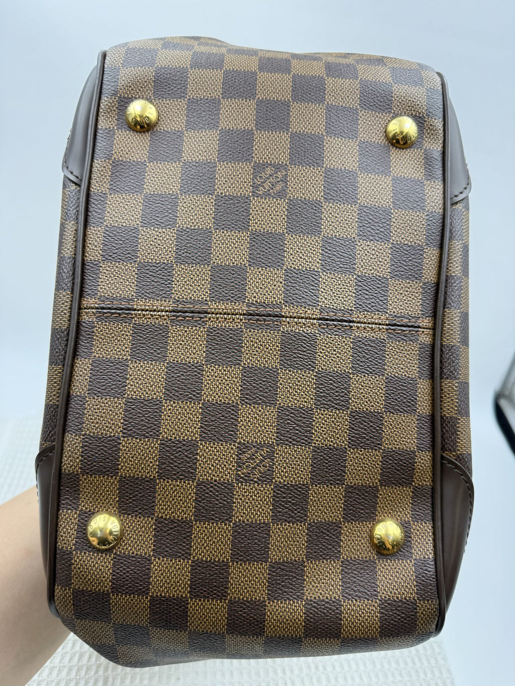 Louis Vuitton Verona PM - Damier Ebene detail view 8