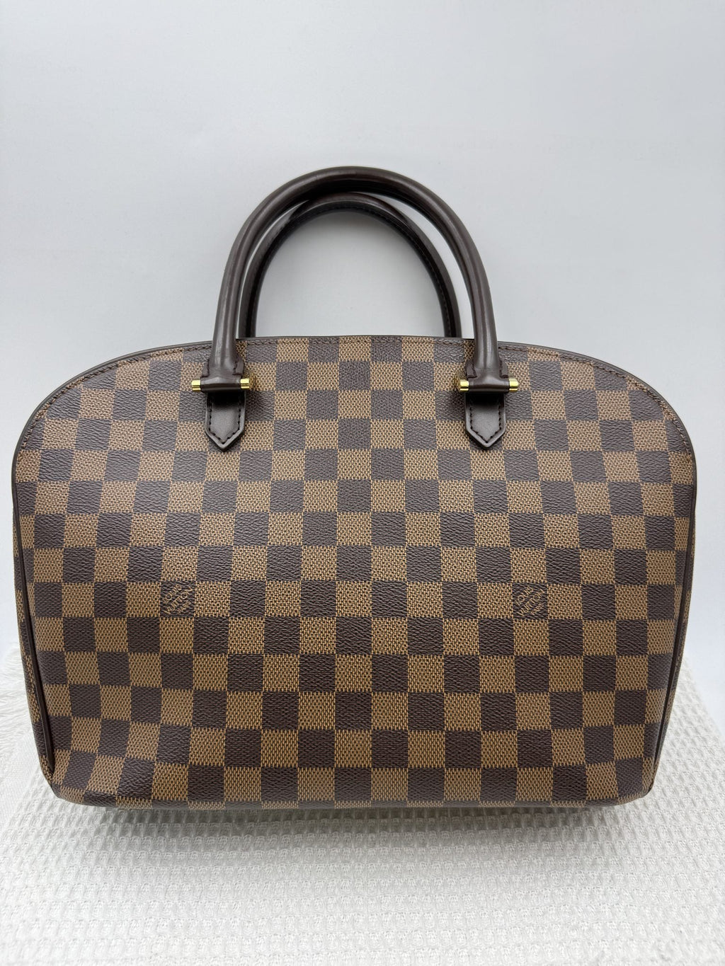 Louis Vuitton Alma PM - Damier Ebene front view