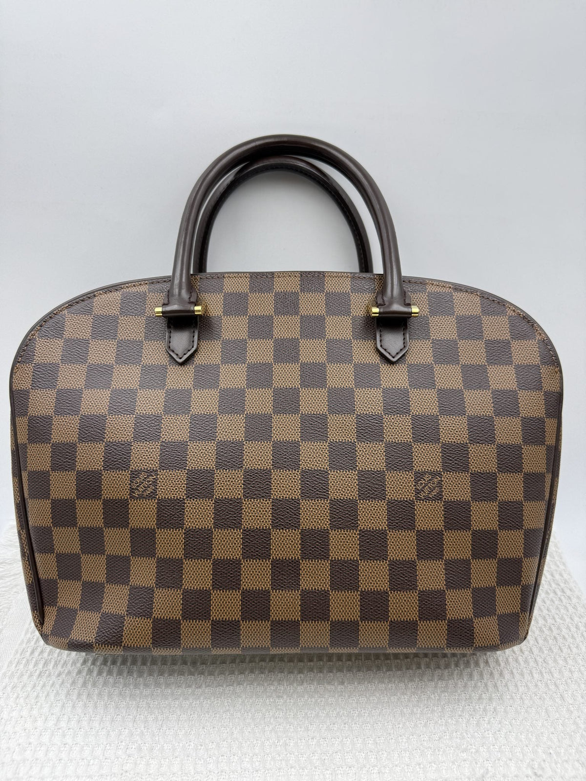 Louis Vuitton Alma PM - Damier Ebene front view