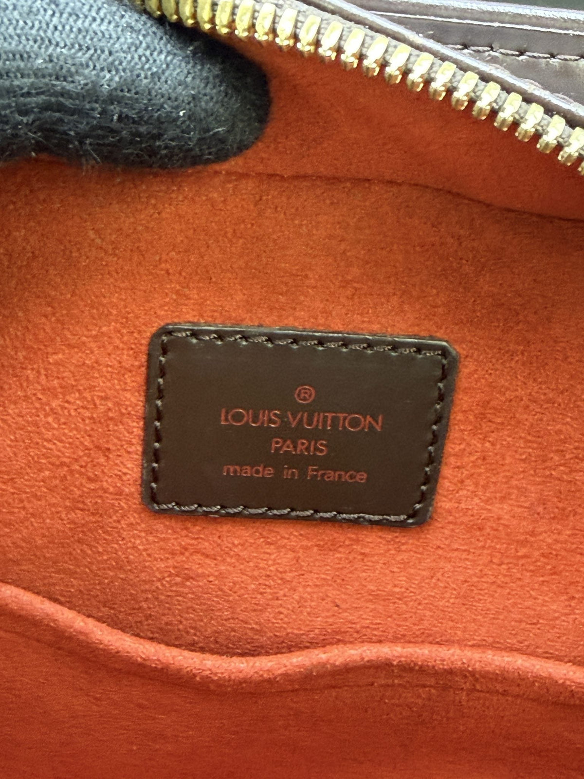 Louis Vuitton Alma PM - Damier Ebene detail view 8