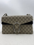 Gucci Dionysus - GG Supreme and Black front view