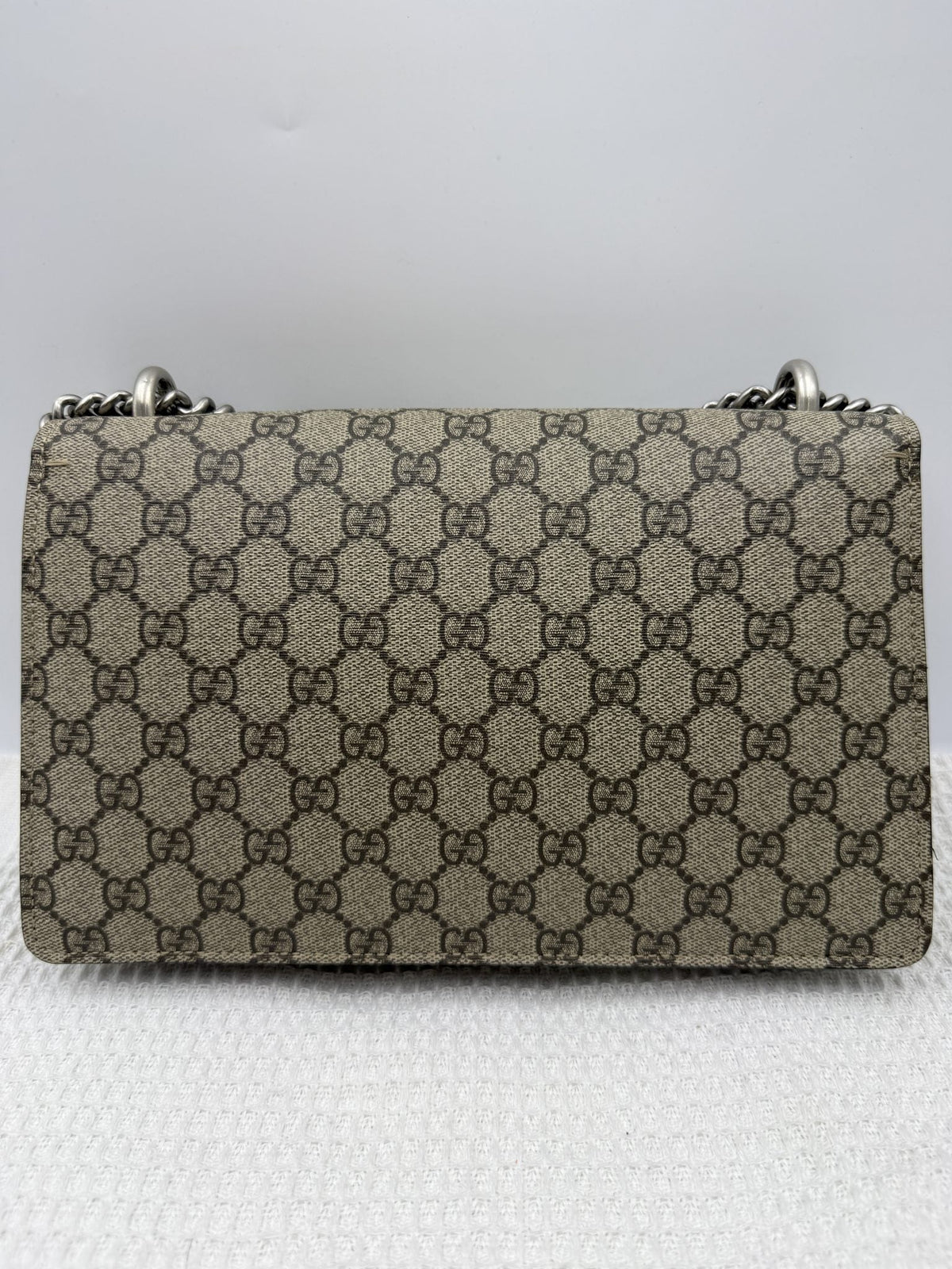 Gucci Dionysus - GG Supreme and Black detail view 2