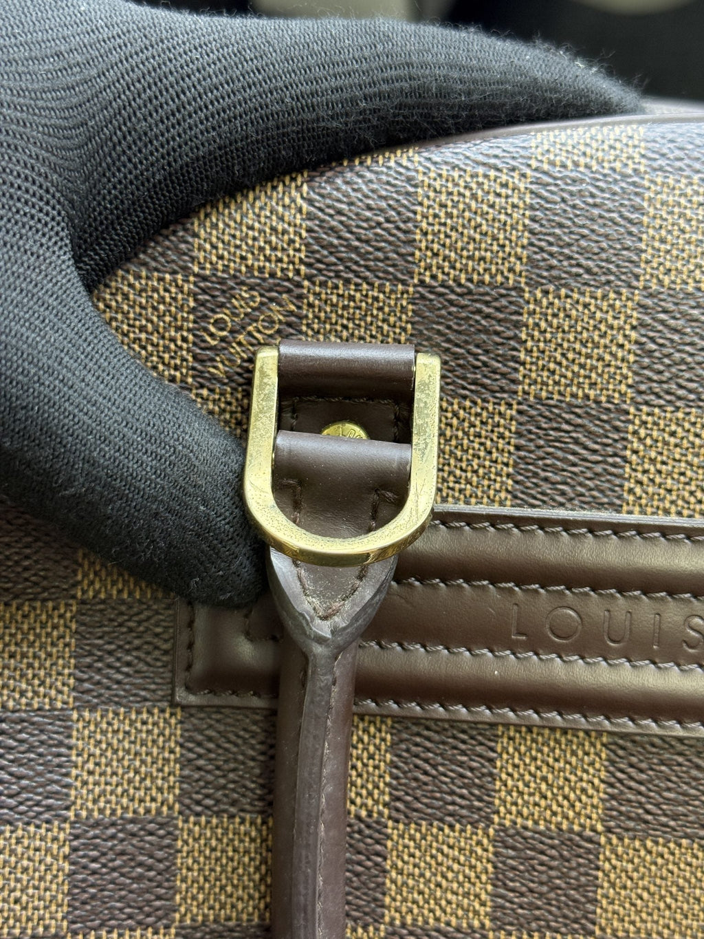 Louis Vuitton Verona PM - Damier Ebene detail view 11