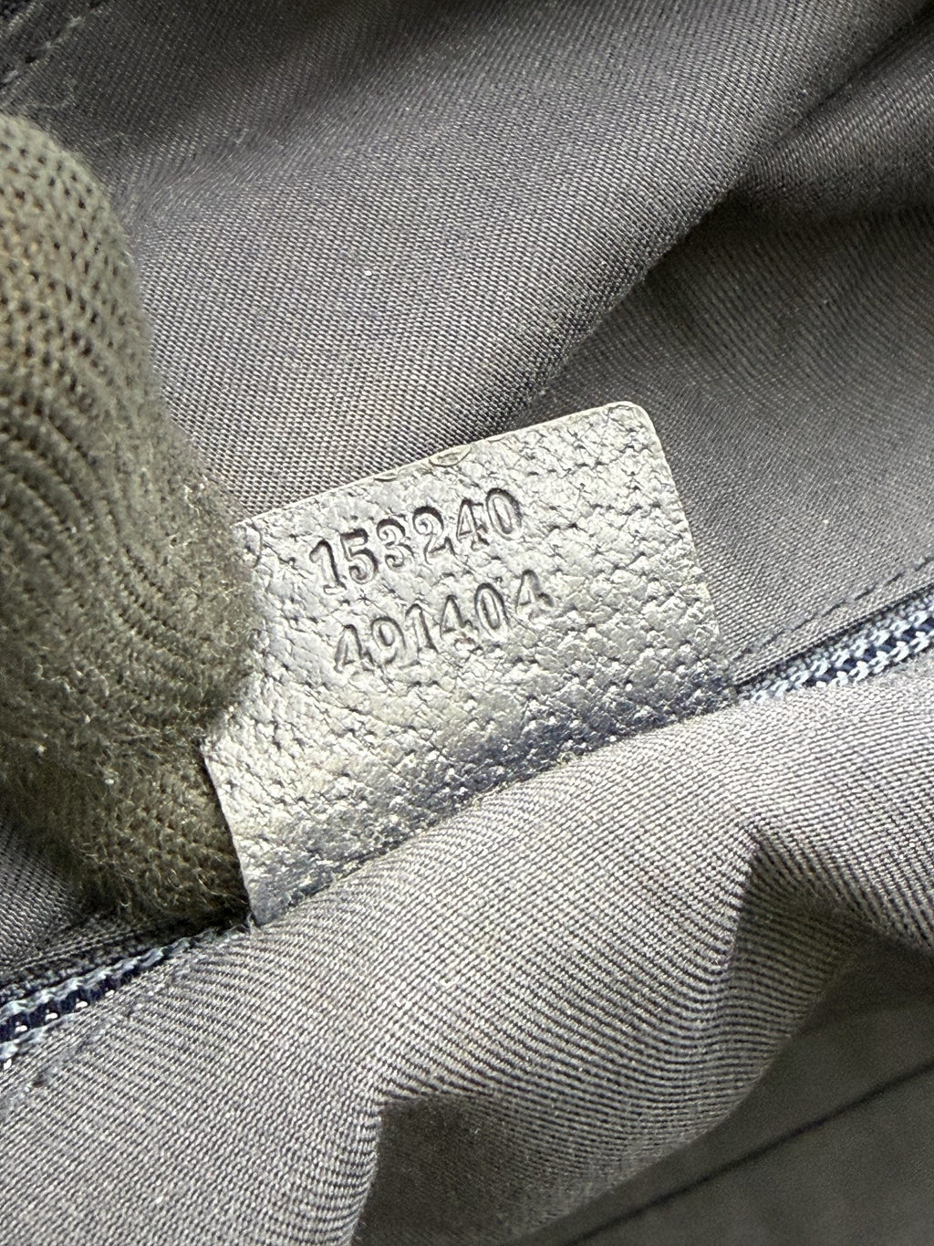 Gucci Web GG Canvas Tote - Beige and Brown detail view 9
