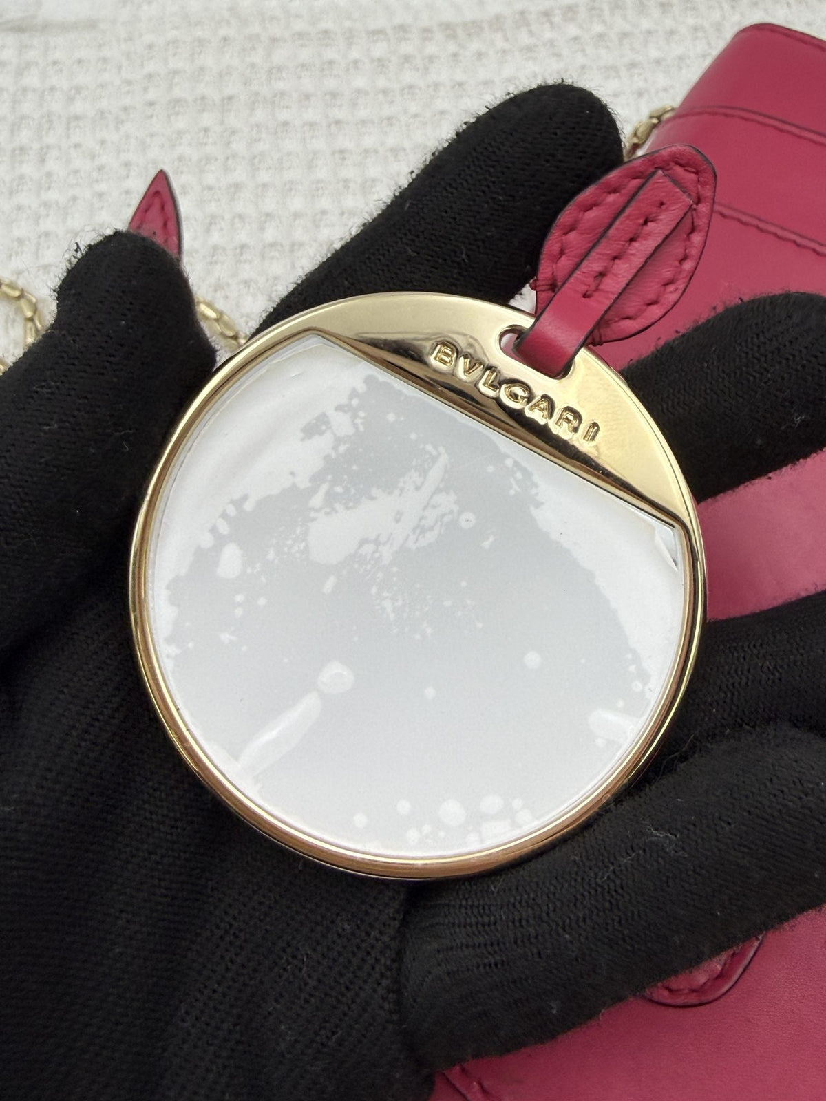 Bvlgari Serpenti Forever - Pink Leather detail view 25