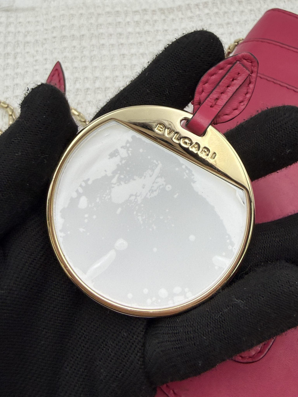 Bvlgari Serpenti Forever - Pink Leather detail view 26
