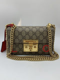 Gucci Padlock Chain Shoulder Bag – Beige - view 1