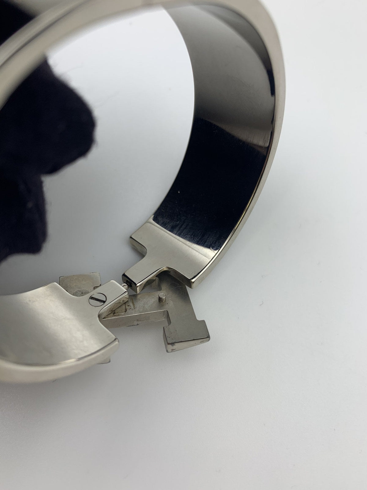 Hermès Clic H Bracelet – Grey - view 7