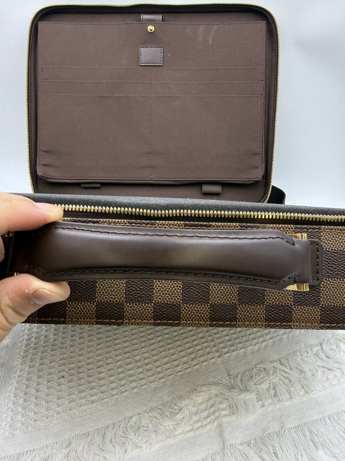 Louis Vuitton Damier Ebene Garment Carrier detail view 5