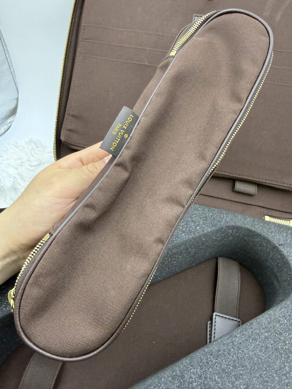 Louis Vuitton Damier Ebene Garment Carrier detail view 7