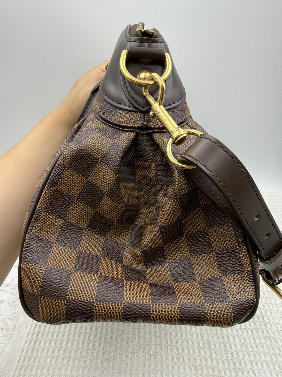 Louis Vuitton Trevi PM - Damier Ebene detail view 5