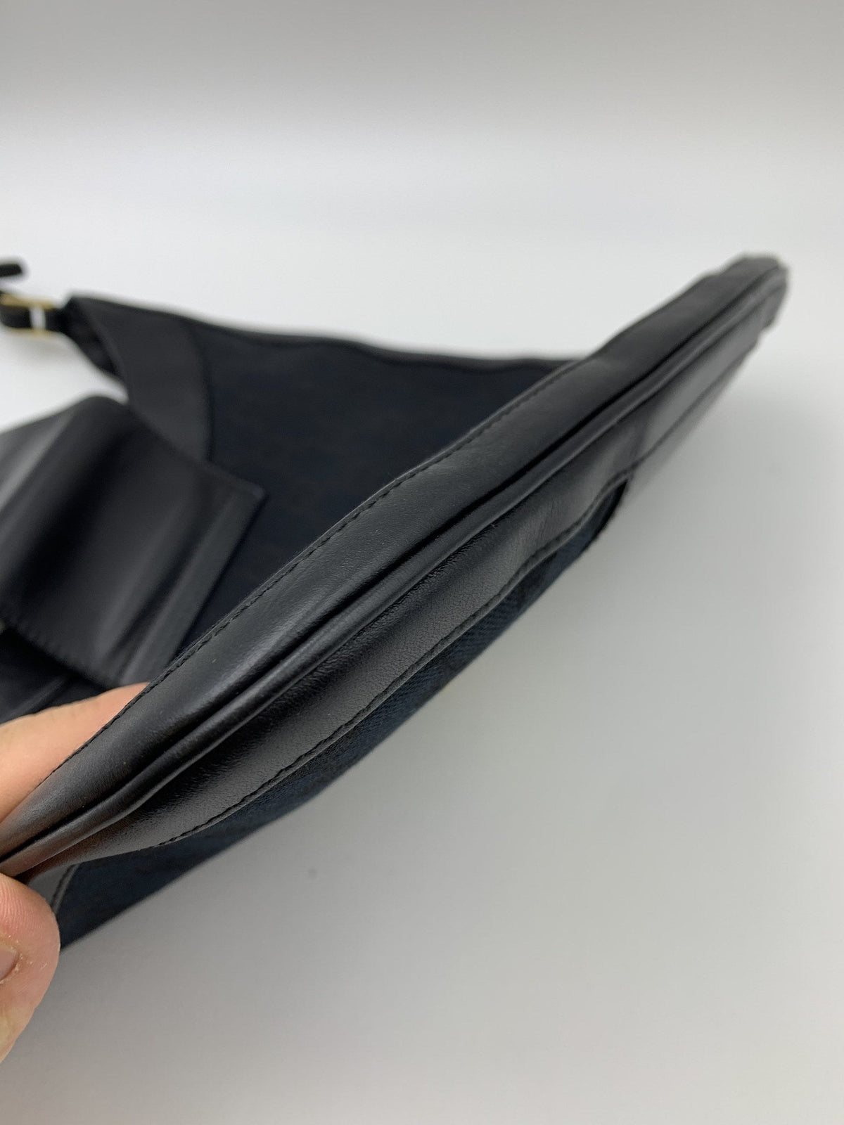Gucci Black Jackie GG Canvas Hobo Shoulder Bag - view 5
