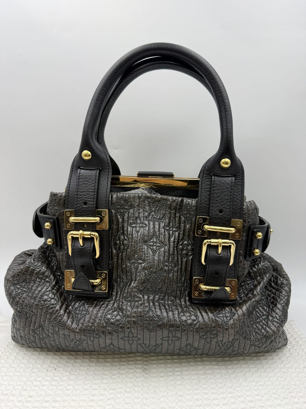 Louis Vuitton Monogram Motard Biker - Marron detail view 2