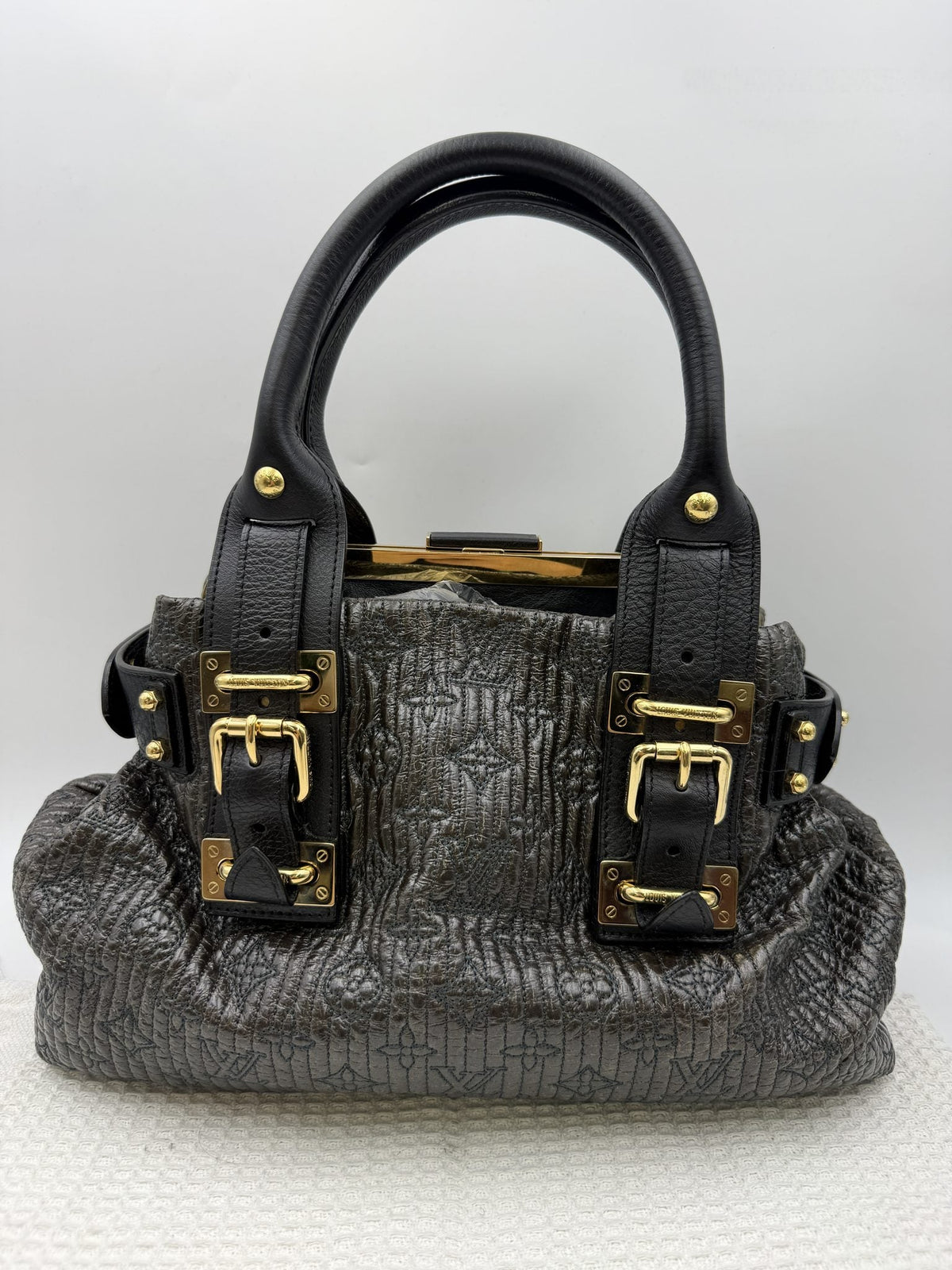 Louis Vuitton Monogram Motard Biker - Marron detail view 2
