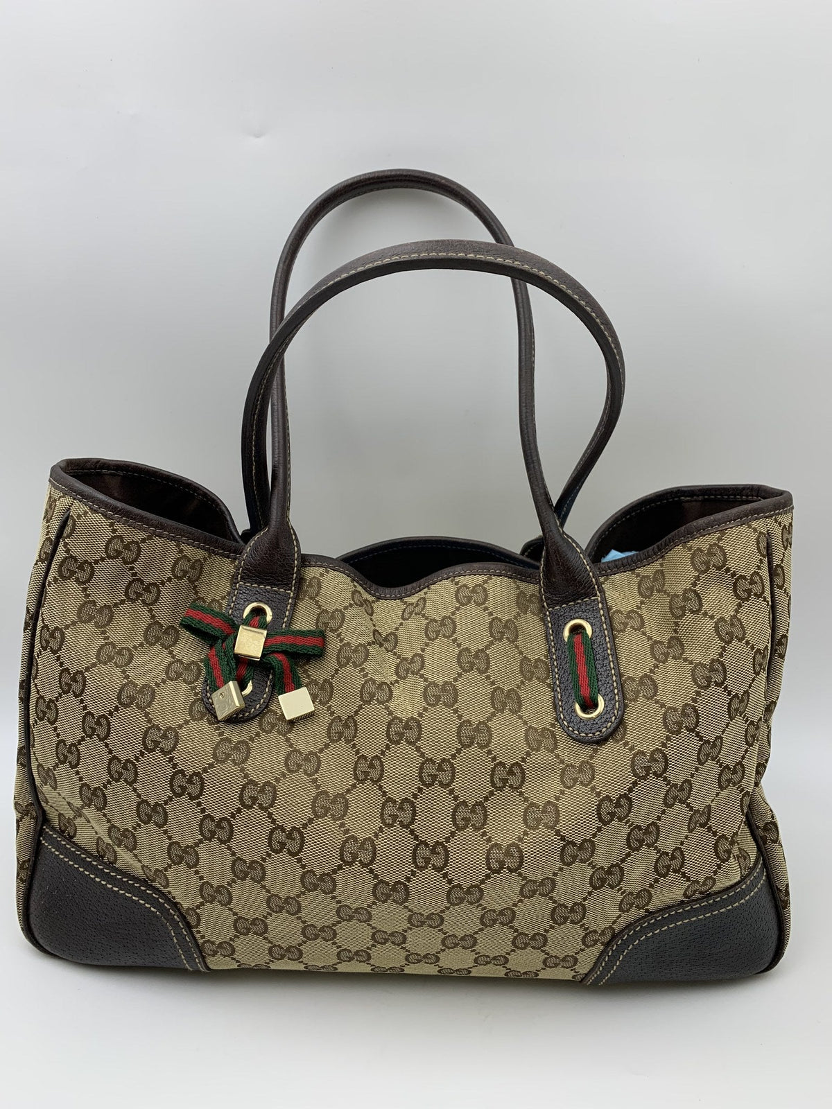 Gucci GG Canvas Jolicoeur Top Handle Bag - view 2