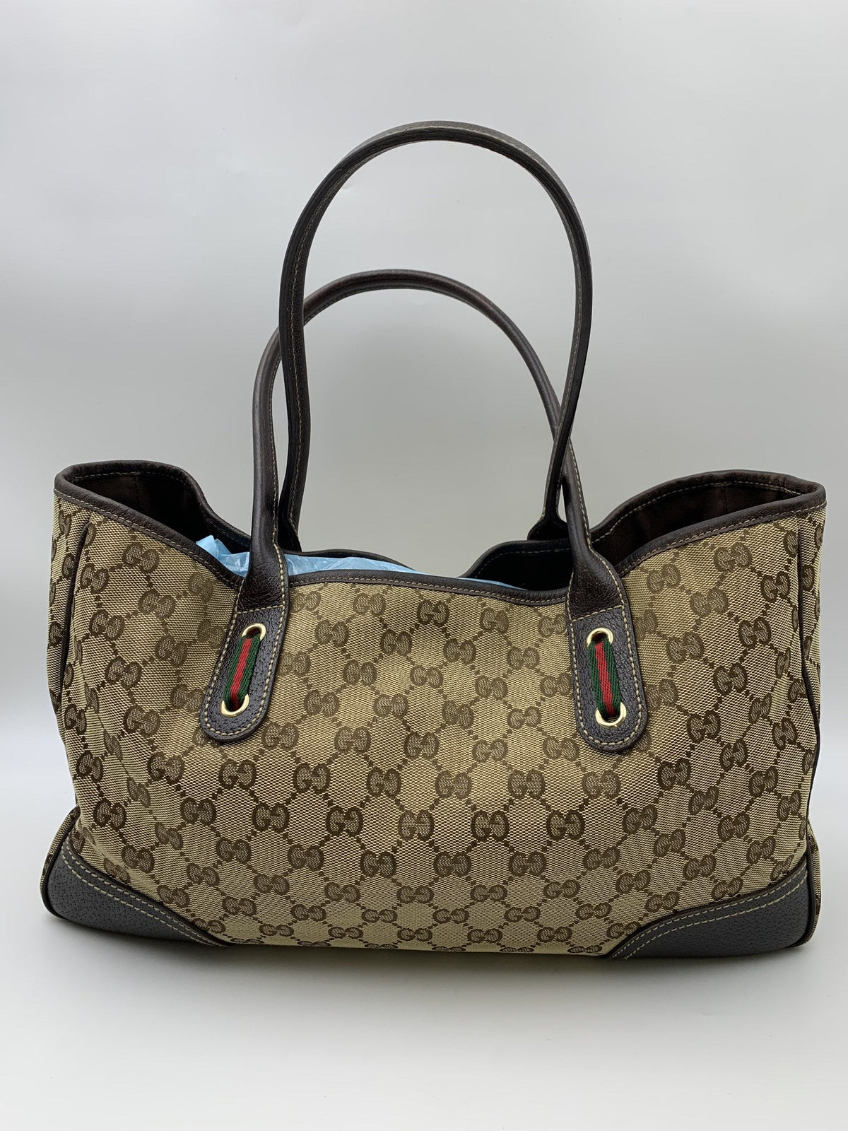 Gucci GG Canvas Jolicoeur Top Handle Bag - view 3