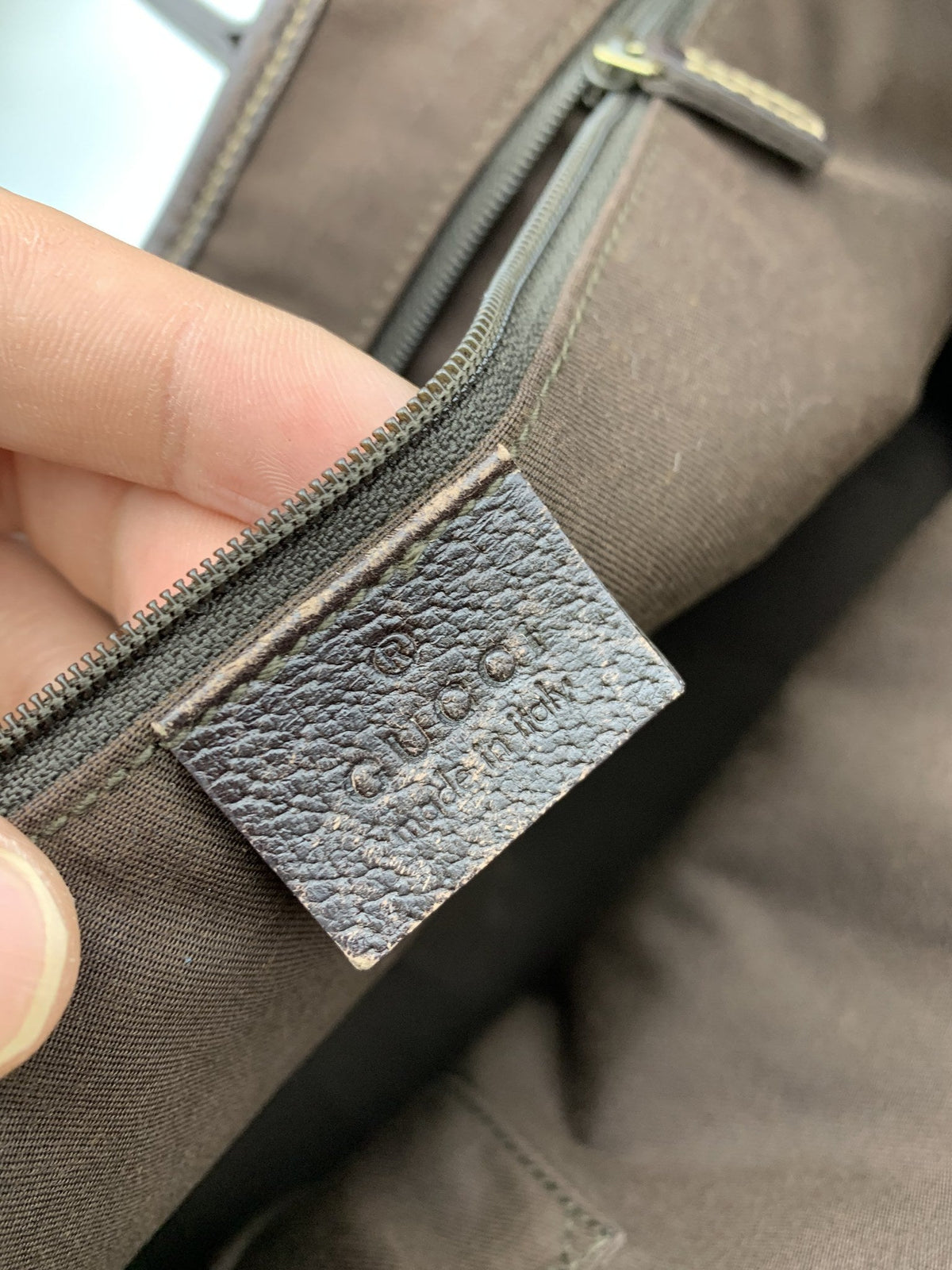 Gucci GG Canvas Jolicoeur Top Handle Bag - view 9