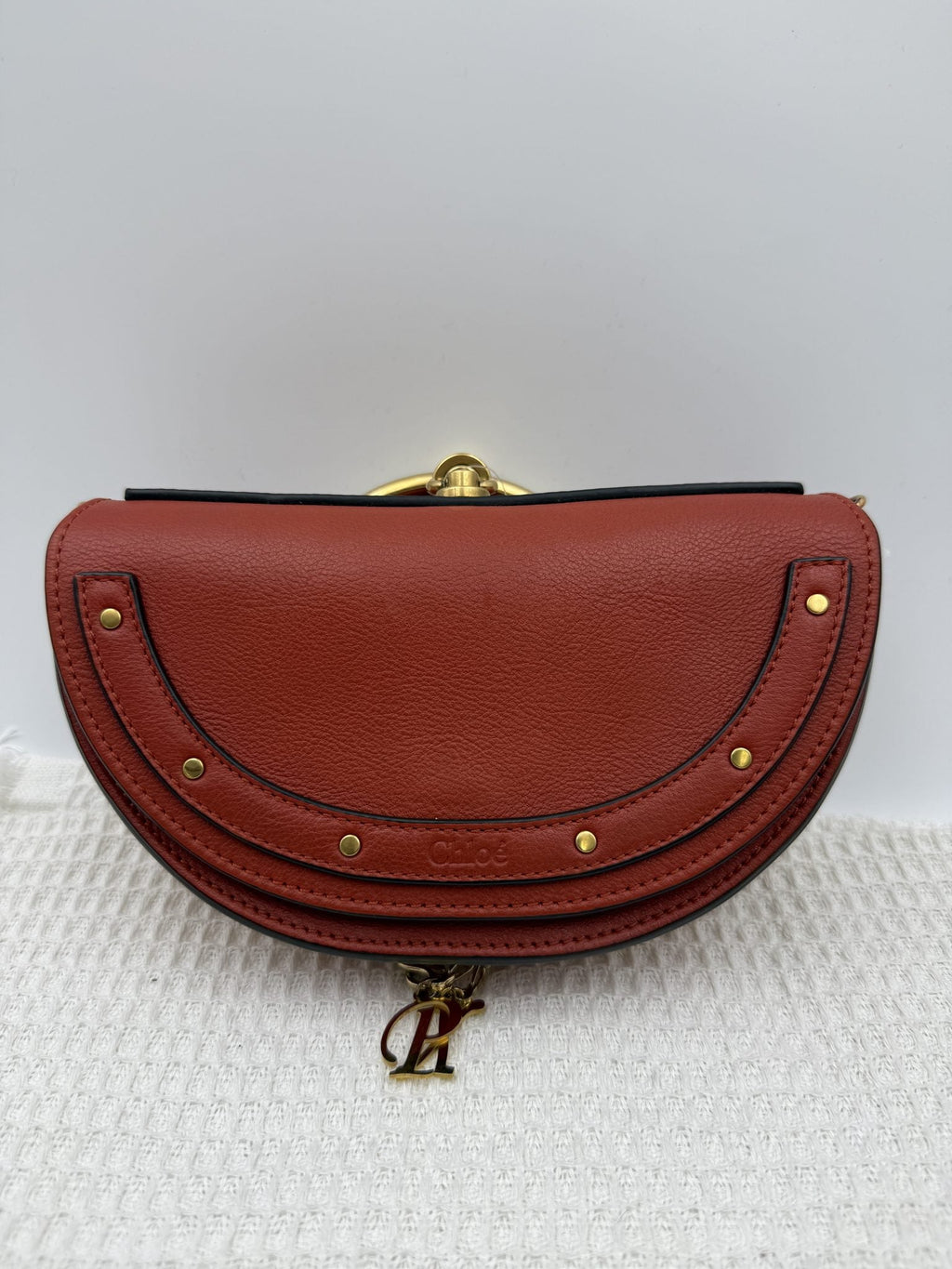 Chloé Nile - Cognac Leather front view