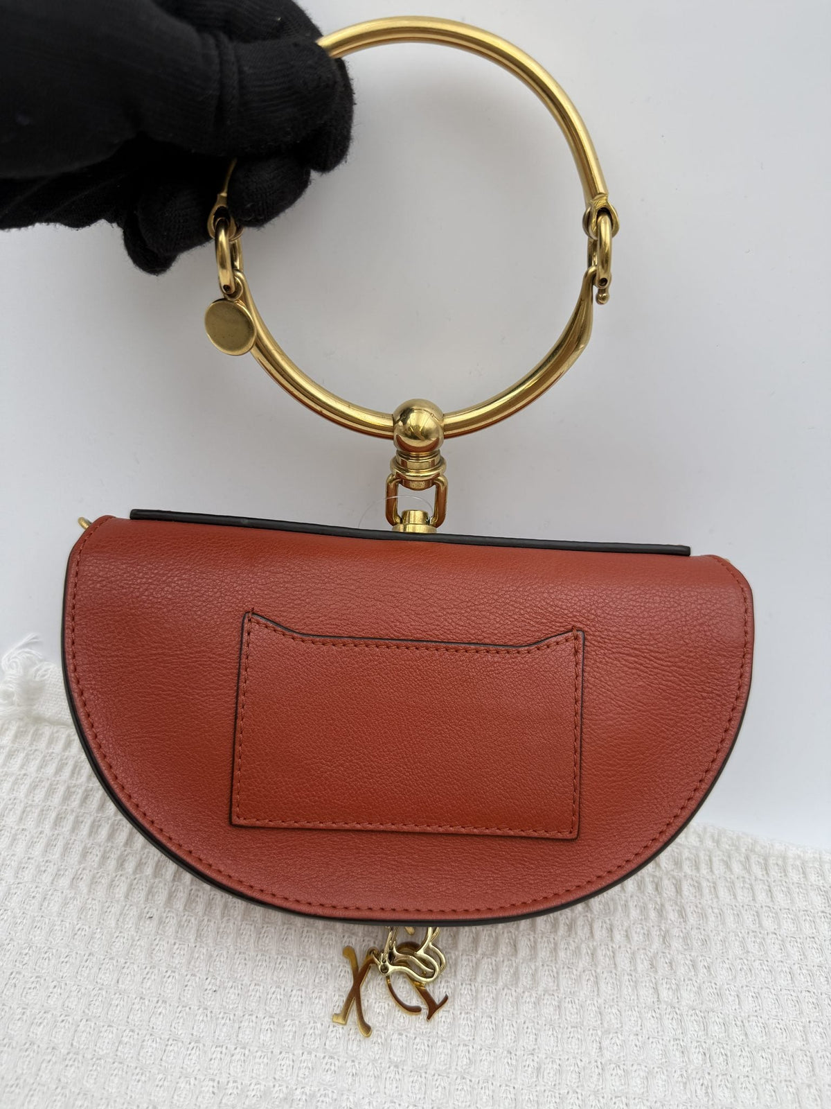 Chloé Nile - Cognac Leather detail view 2