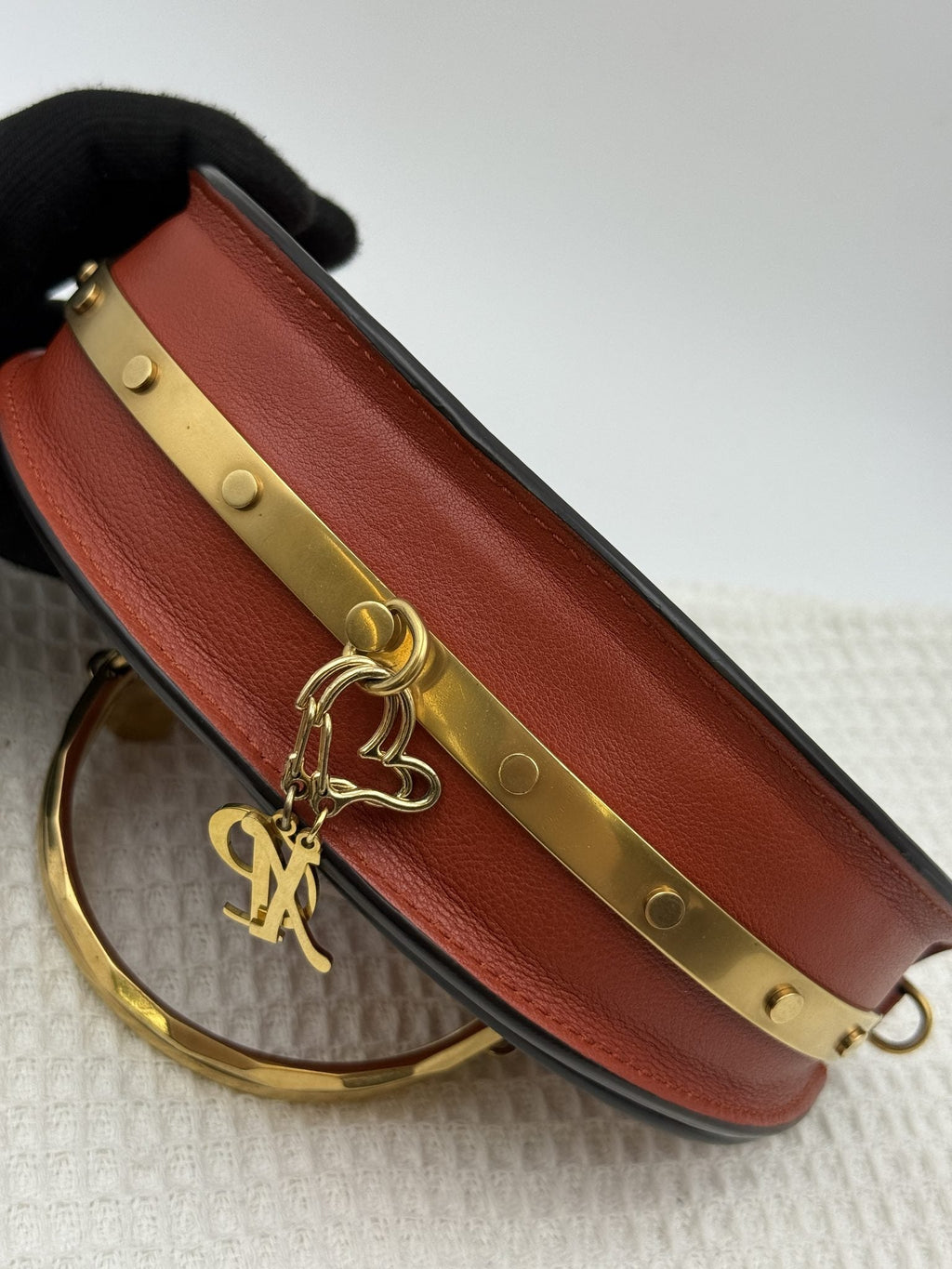 Chloé Nile - Cognac Leather detail view 7