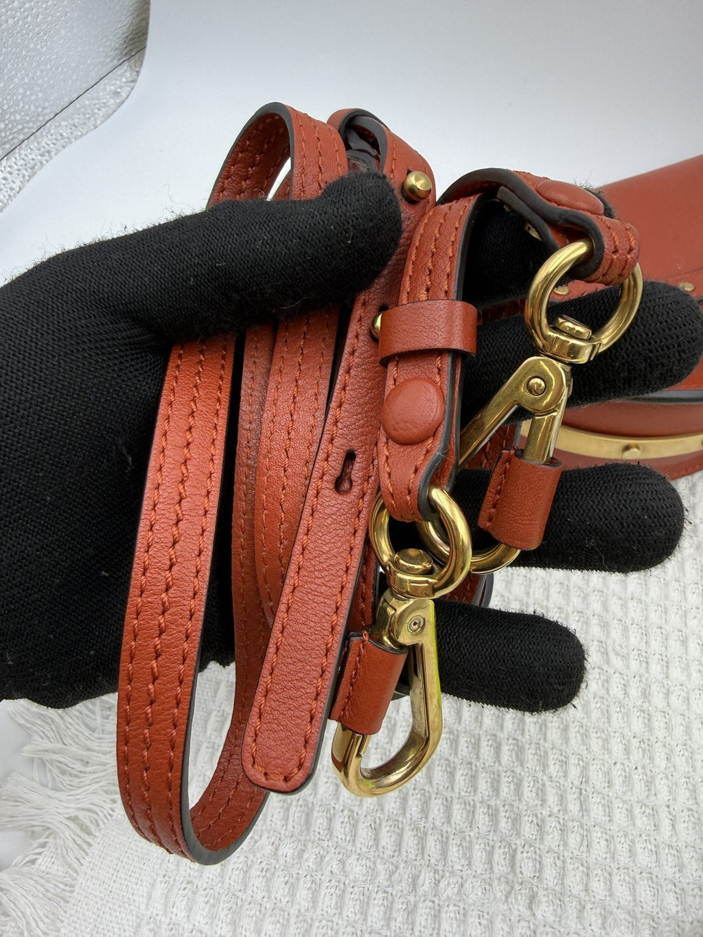 Chloé Nile - Cognac Leather detail view 11