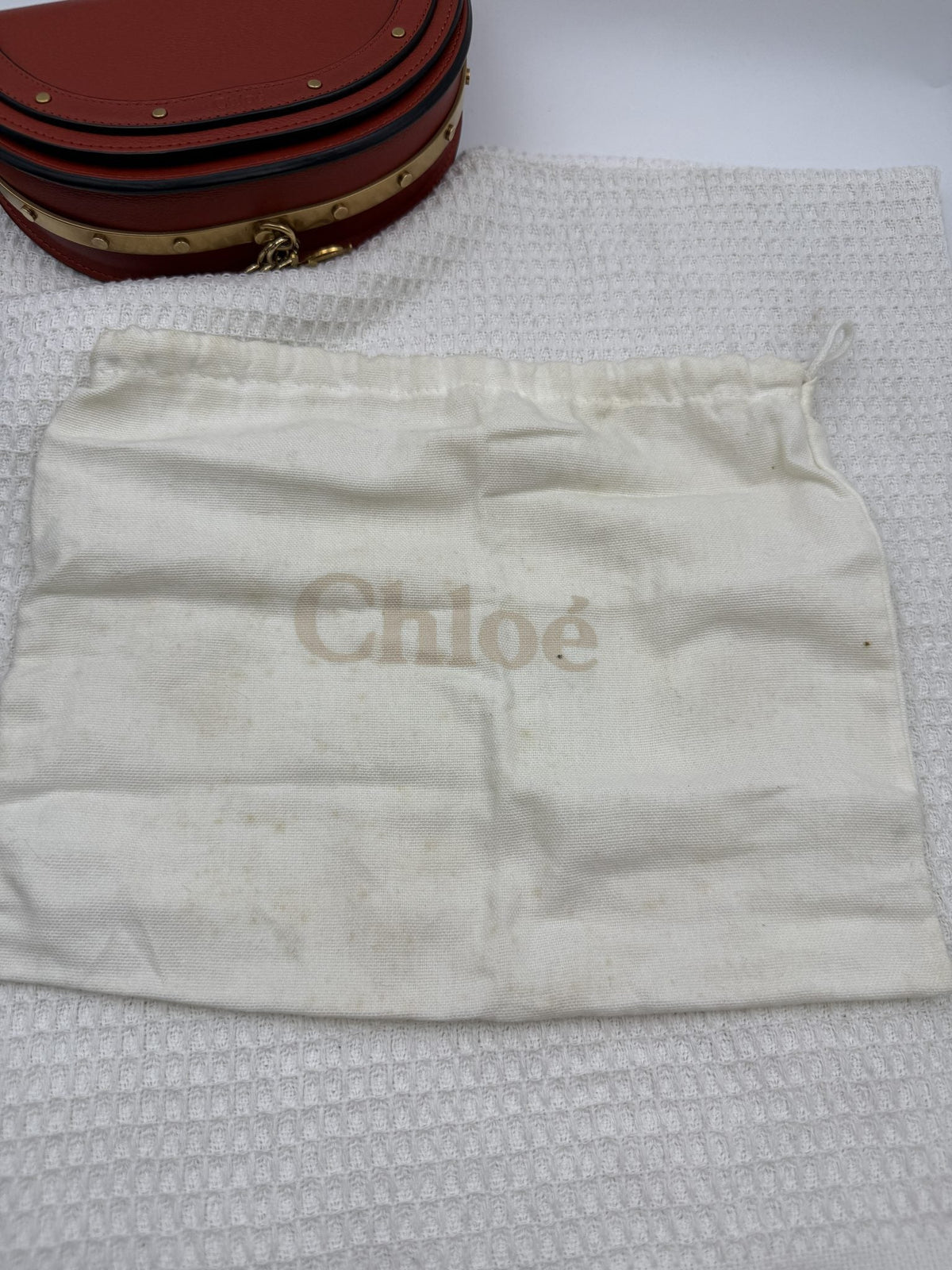 Chloé Nile - Cognac Leather detail view 12