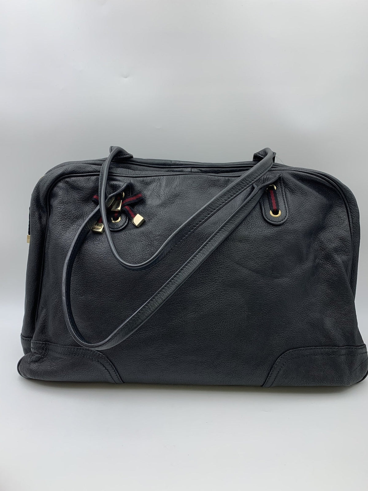 Gucci Black Princy Leather Shoulder Tote Bag - view 1