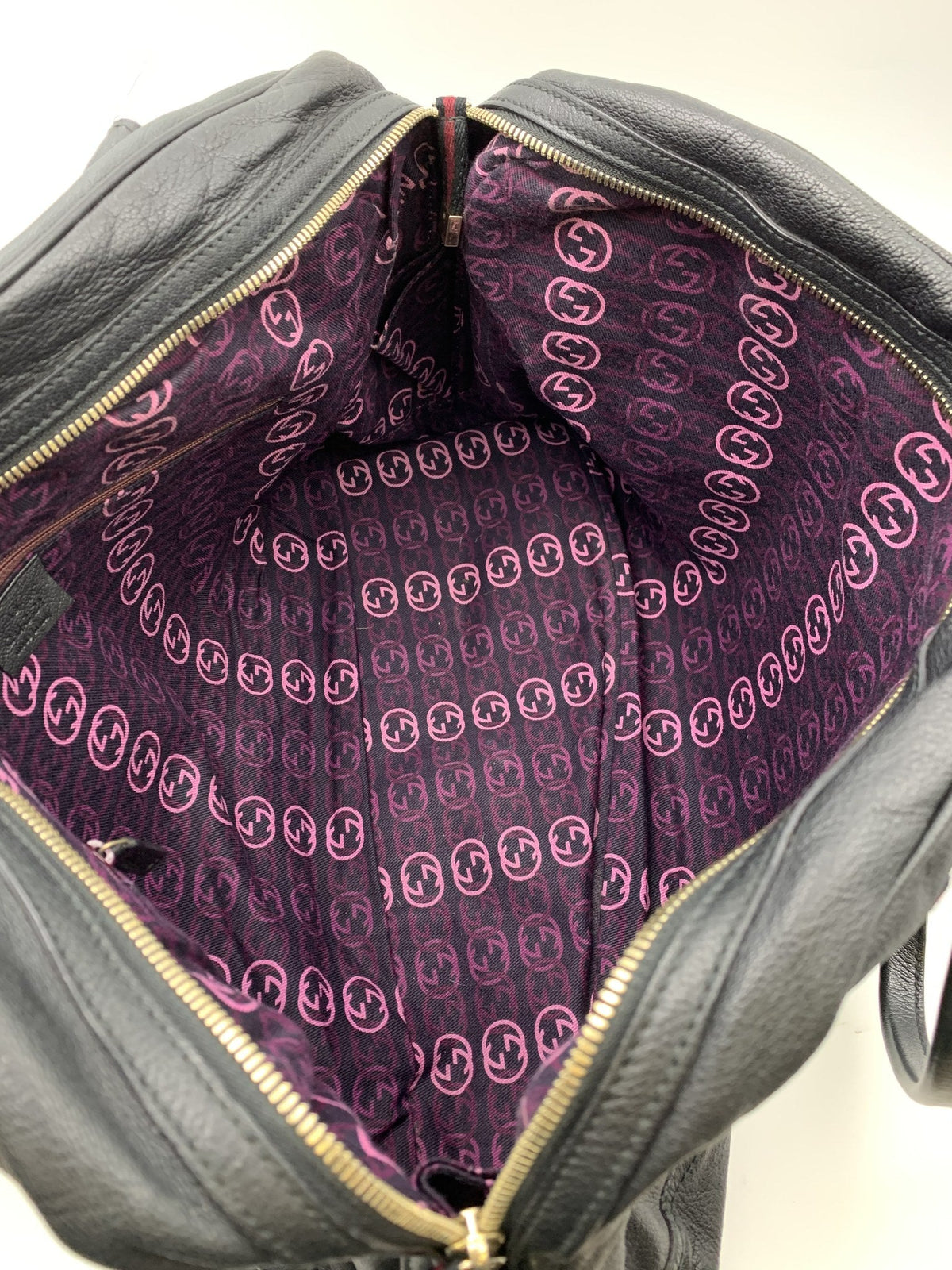 Gucci Black Princy Leather Shoulder Tote Bag - view 6