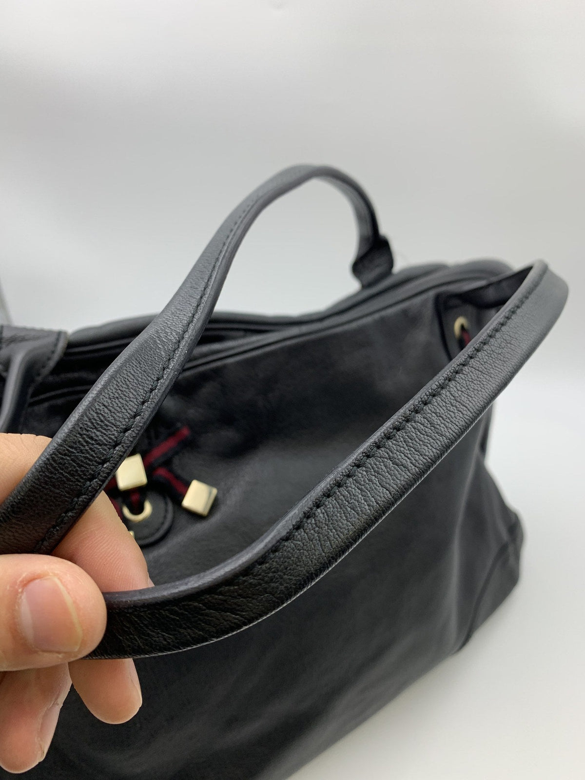 Gucci Black Princy Leather Shoulder Tote Bag - view 7