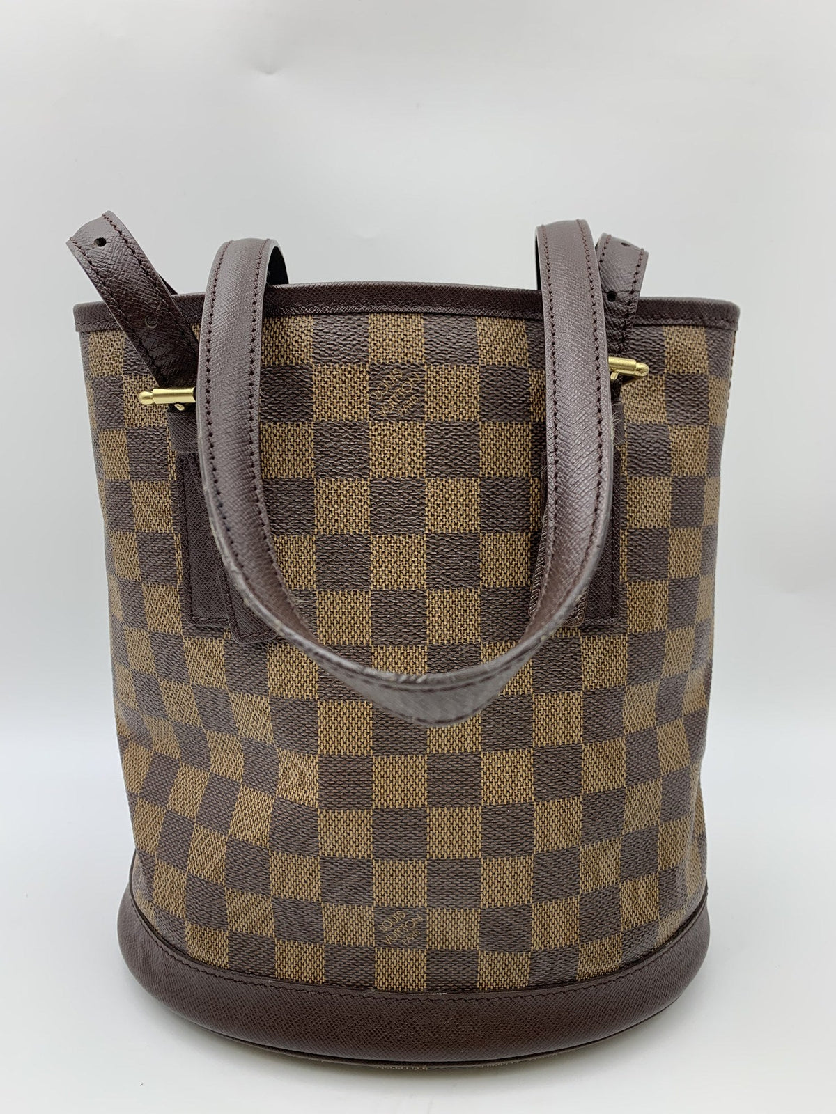Louis Vuitton Damier Ebene Marais Bucket Shoulder Bag - view 4