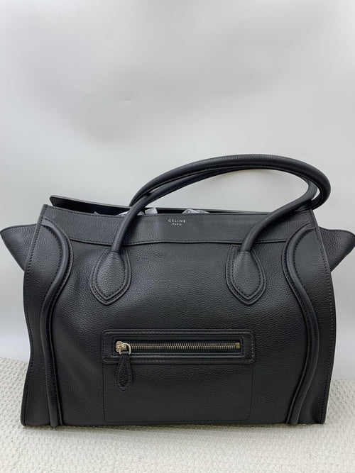 Celine Phantom Luggage Black Leather Tote - view 1 - item 0271020