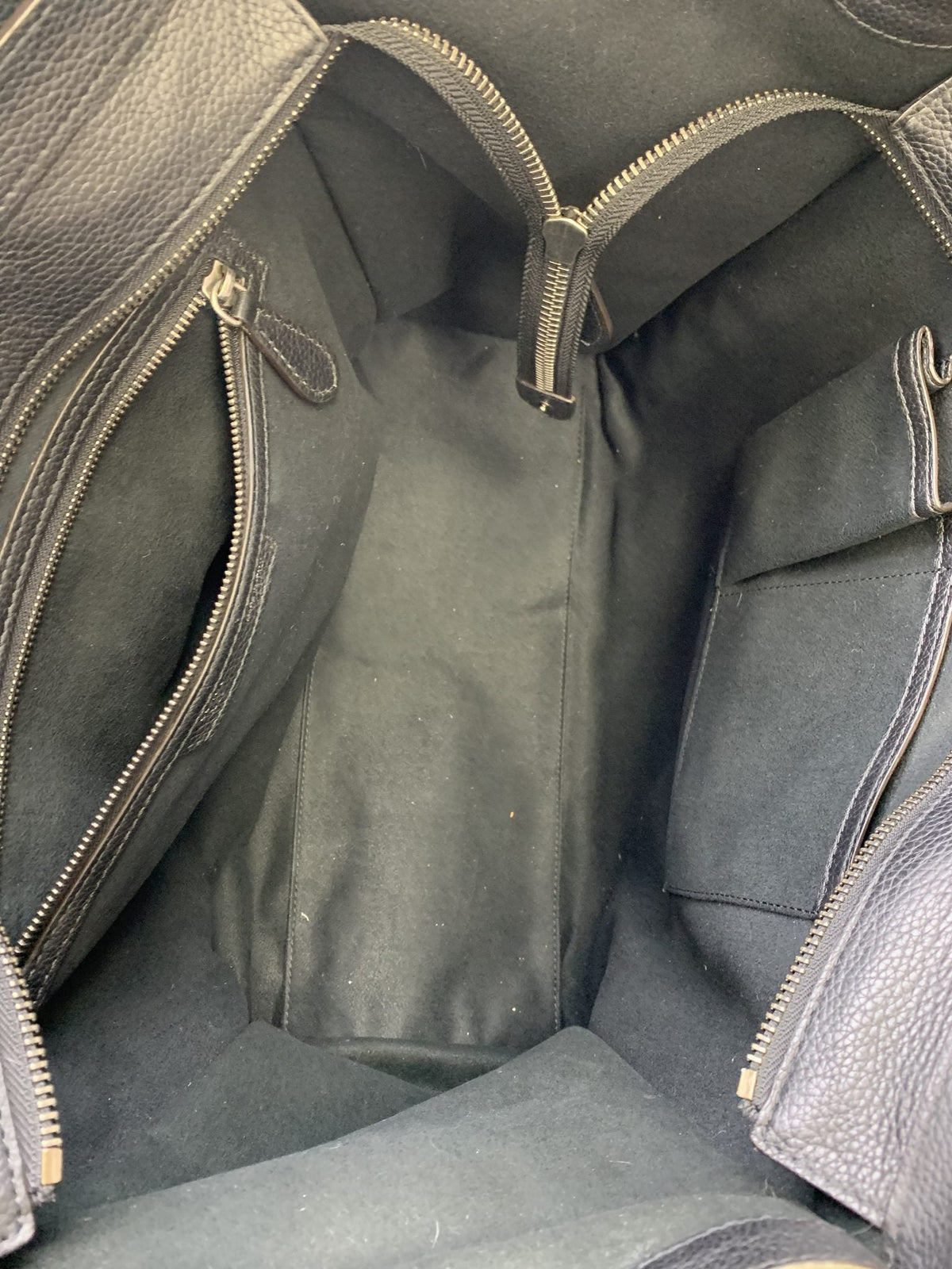 Celine Phantom Luggage Black Leather Tote - view 4 - item 0271020