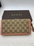 Gucci GG Canvas Bamboo Tassel Zip Wallet - view 1 - item 0143013