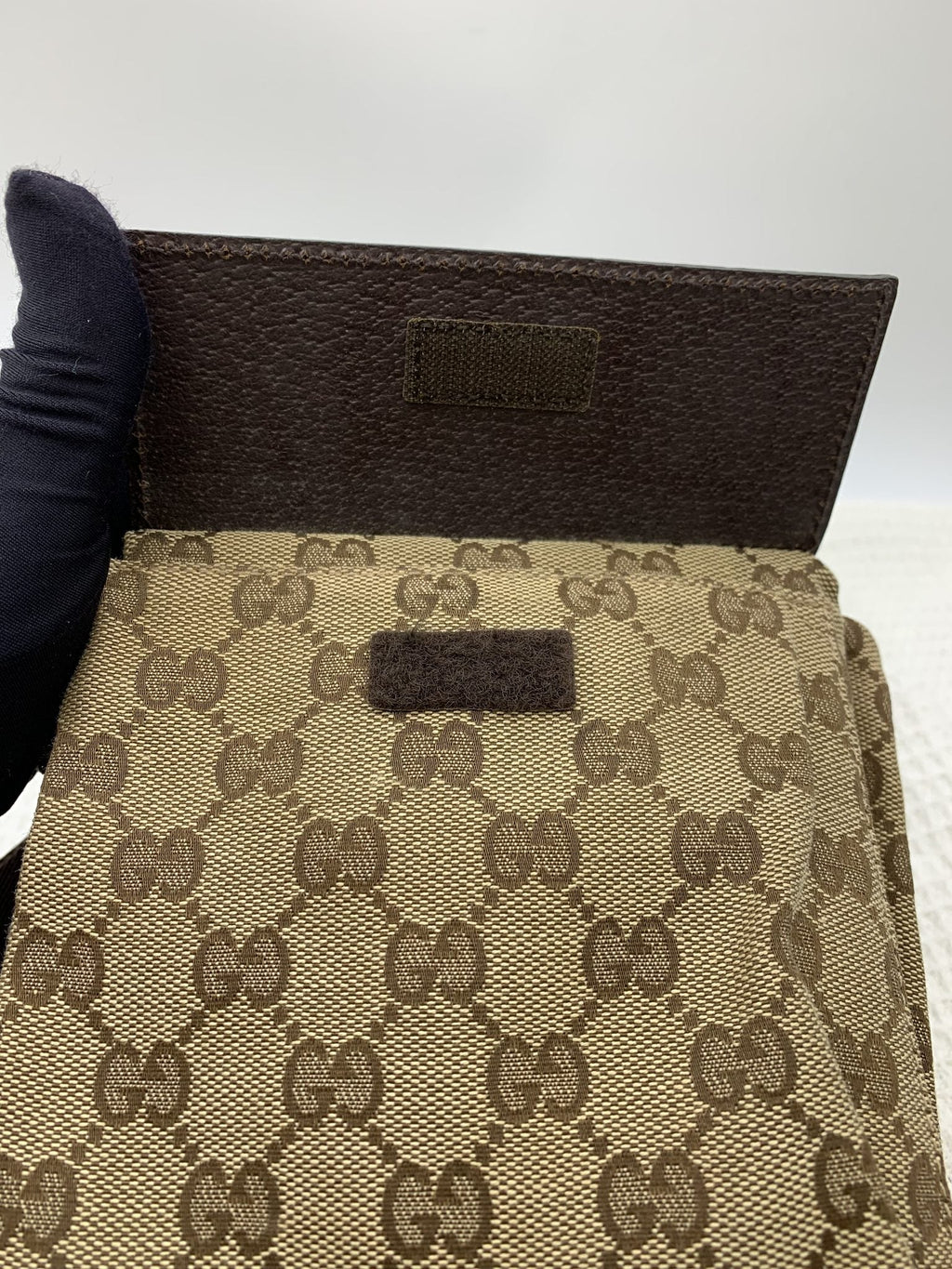 Gucci GG Canvas Brown Web Waist Bag - view 4 - item 0137085