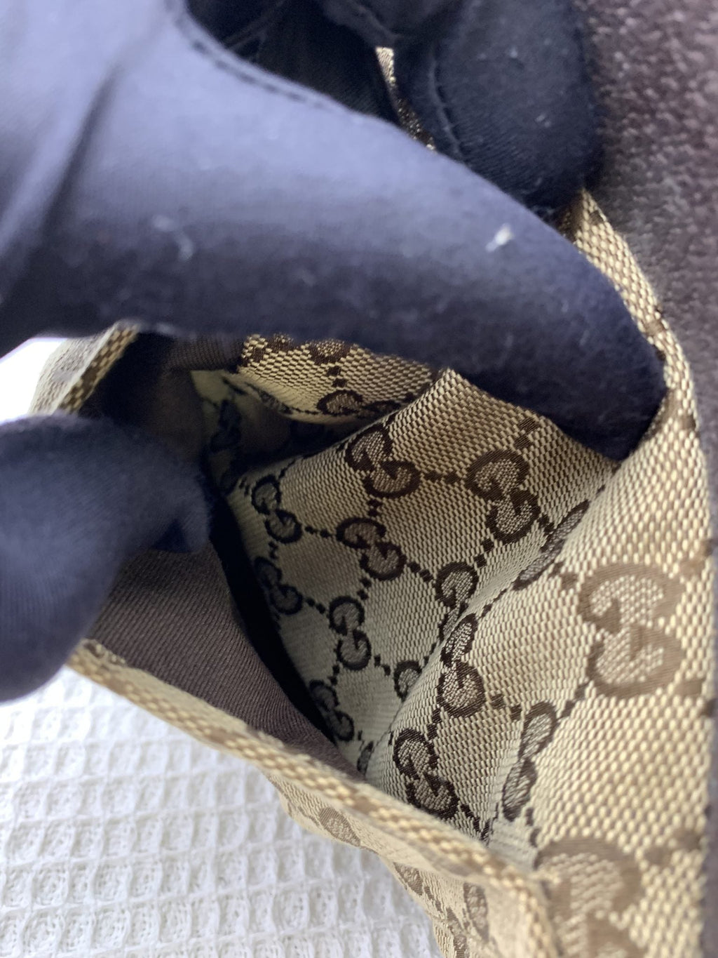 Gucci GG Canvas Brown Web Waist Bag - view 5 - item 0137085