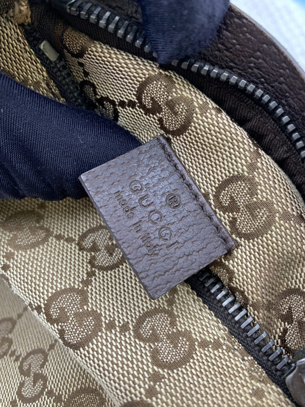 Gucci GG Canvas Brown Web Waist Bag - view 7 - item 0137085