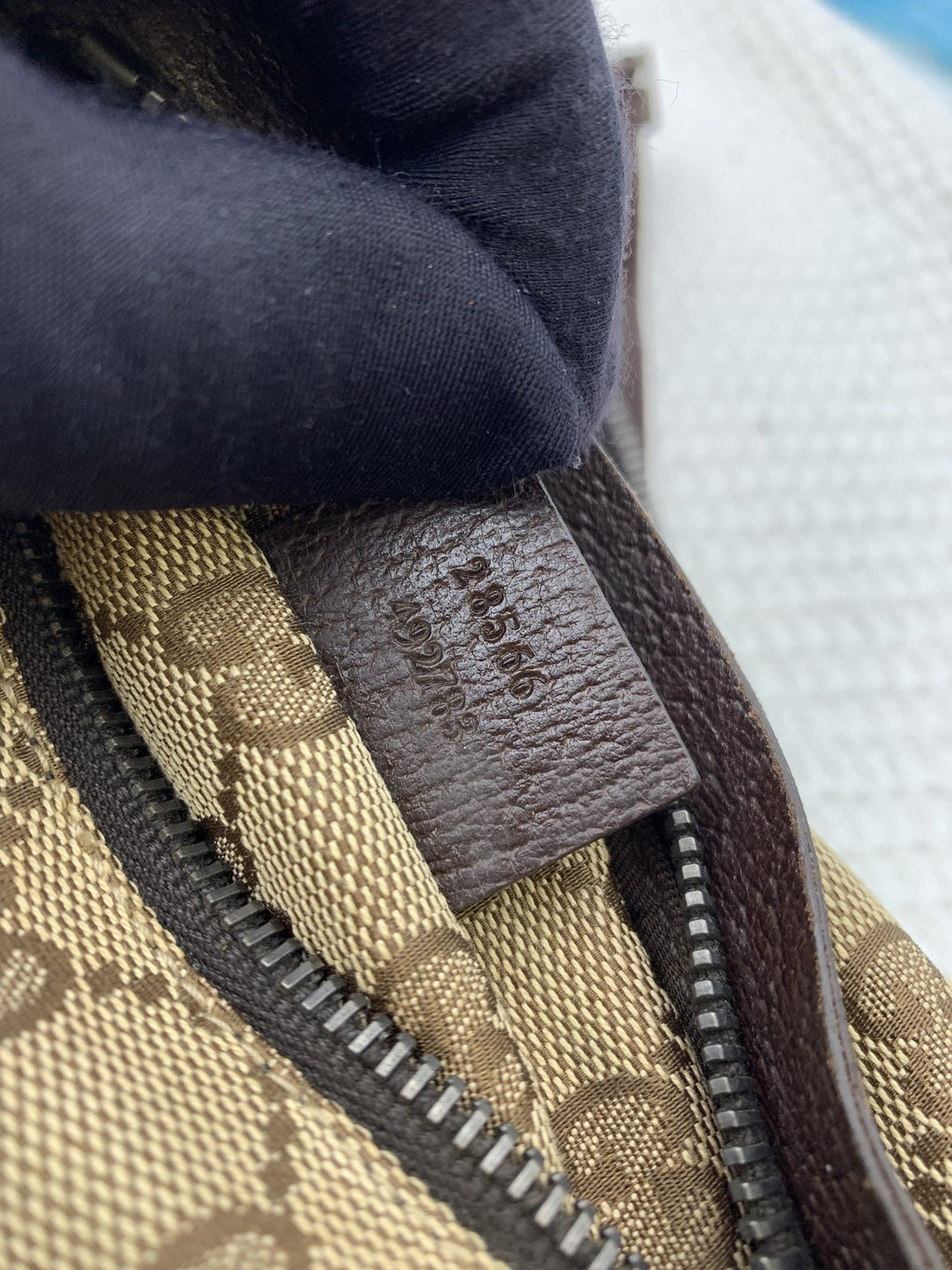 Gucci GG Canvas Brown Web Waist Bag - view 8 - item 0137085