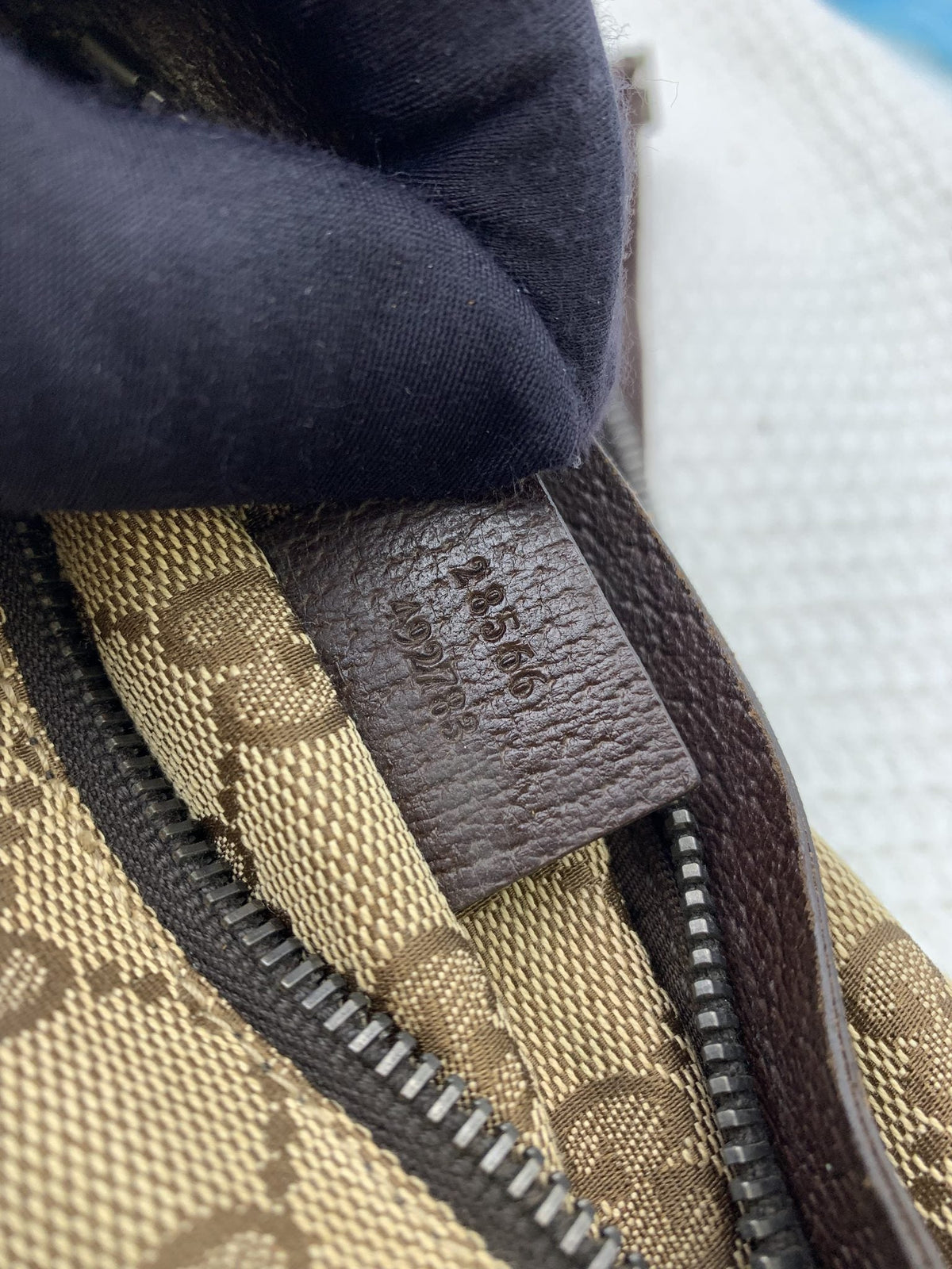 Gucci GG Canvas Brown Web Waist Bag - view 8 - item 0137085