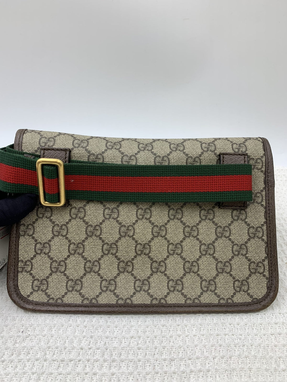 Gucci GG Supreme Monogram Neo Vintage Web Belt Bag Brown - view 2 - item 0256163