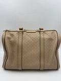 Gucci Microguccissima Boston Bag, Beige, stock 0197154 – front