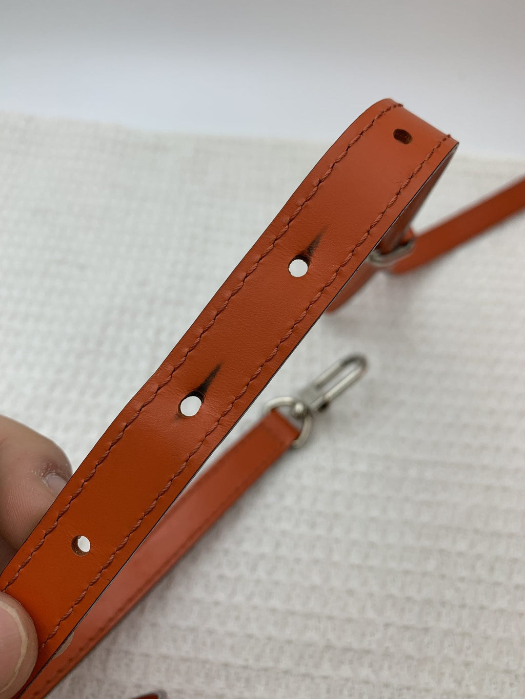 Louis Vuitton Alma PM Orange Epi Leather Bag - view 9 - item 0143103