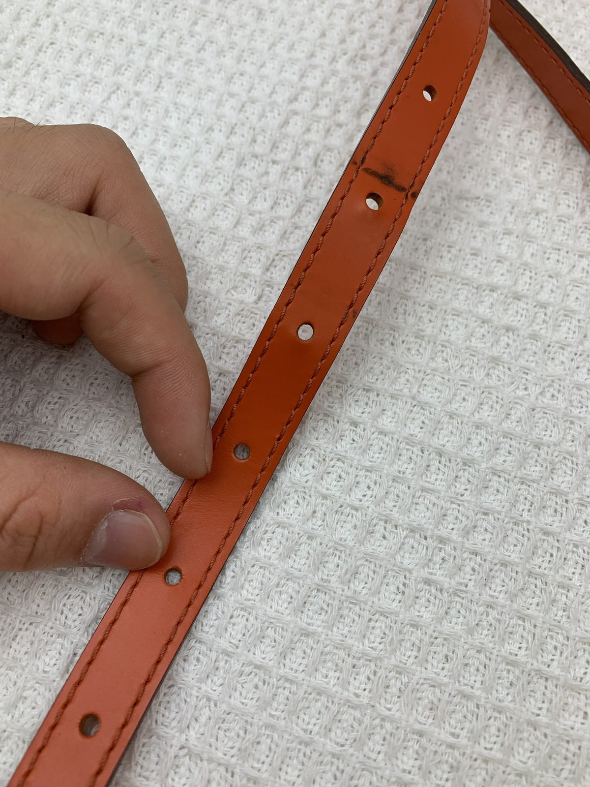Louis Vuitton Alma PM Orange Epi Leather Bag - view 10 - item 0143103