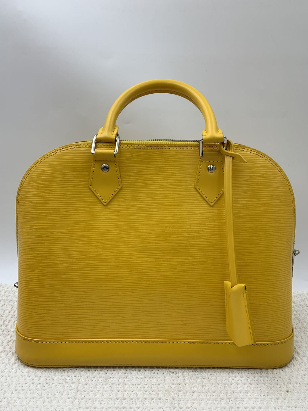Louis Vuitton Alma PM Yellow Epi Leather Bag - view 1 - item 0073166