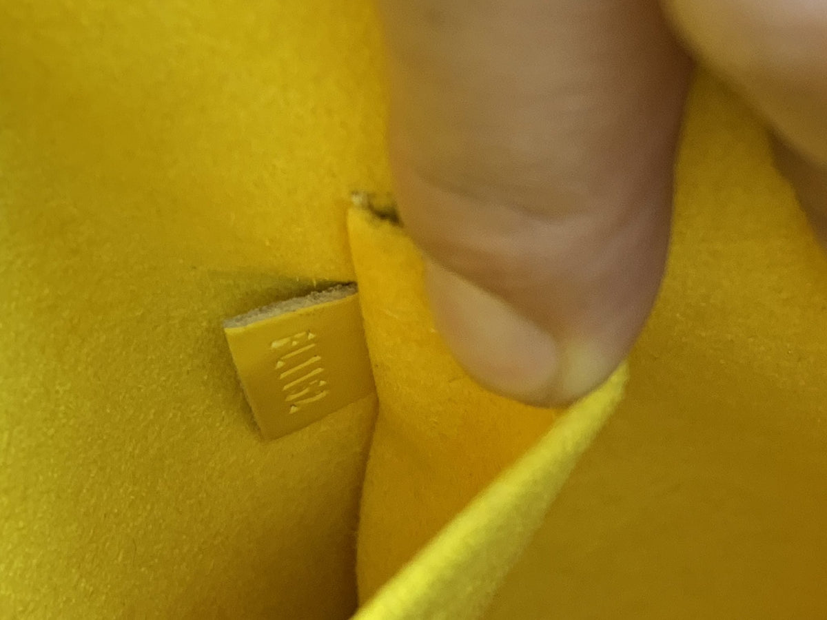 Louis Vuitton Alma PM Yellow Epi Leather Bag - view 8 - item 0073166