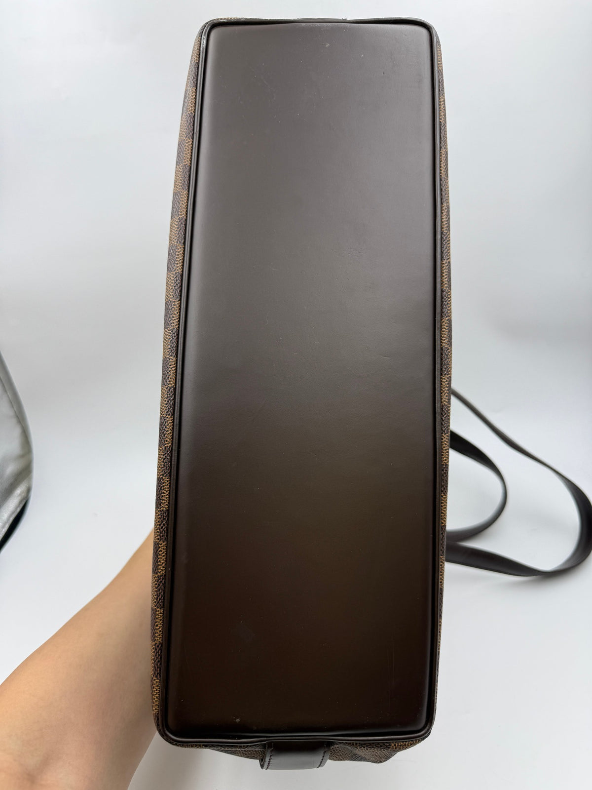 Louis Vuitton Chelsea Tote, Damier Ebene brown, stock 0197207 – base