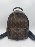 Louis Vuitton Palm Springs Backpack, Monogram brown, stock 0256124 – front