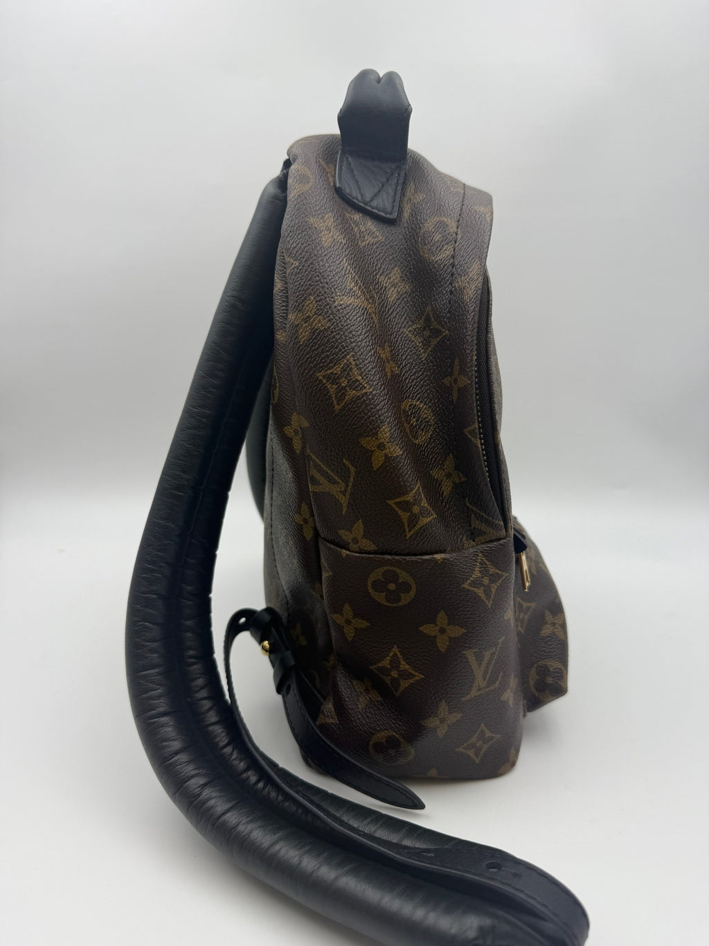 Louis Vuitton Palm Springs Backpack, Monogram brown, stock 0256124 – right side
