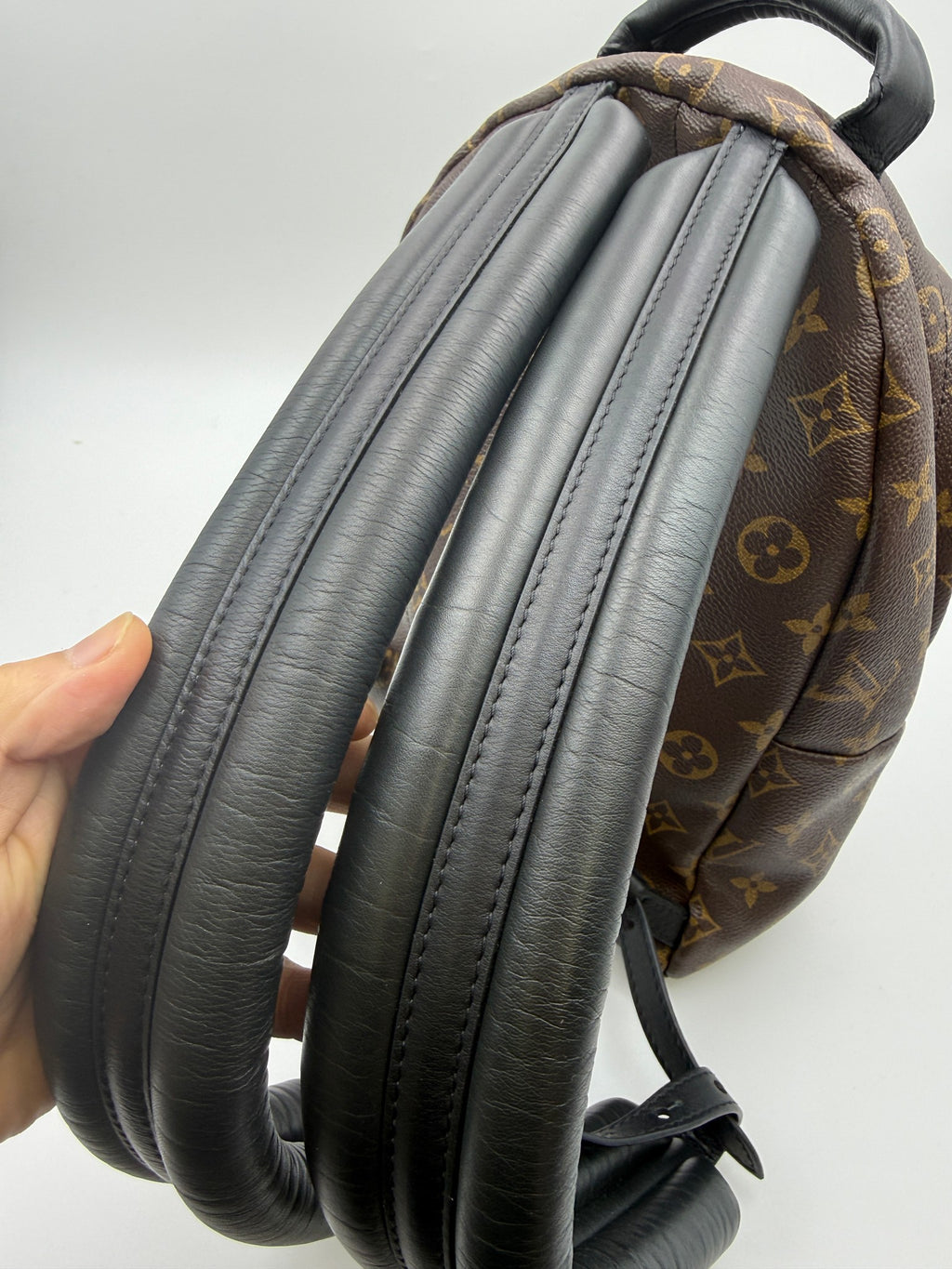 Louis Vuitton Palm Springs Backpack, Monogram brown, stock 0256124 – top zipper